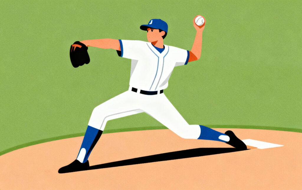 Free flat vector baseball images