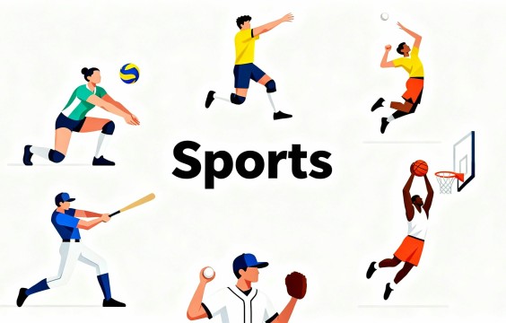 スポーツベクター素材