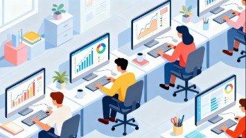 オフィスワークシーン