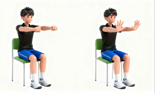 グーパー運動の自主トレ素材