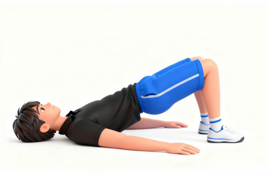 ヒップリフトの自主トレ素材