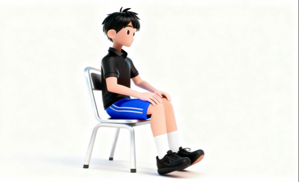 つま先上げのイラスト素材