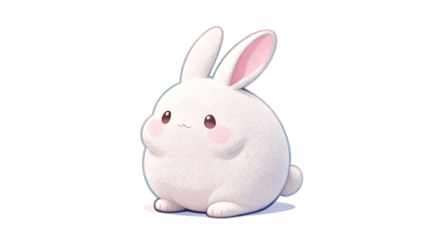かわいいウサギのイラスト