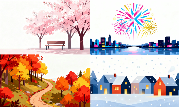 季節　イベント　イラスト