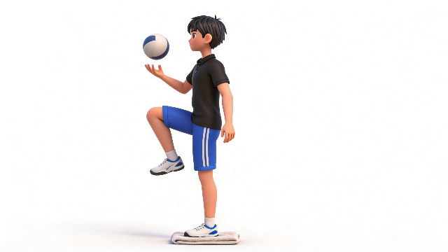 小学生の体幹トレーニング タオルを使ったボールキャッチ運動