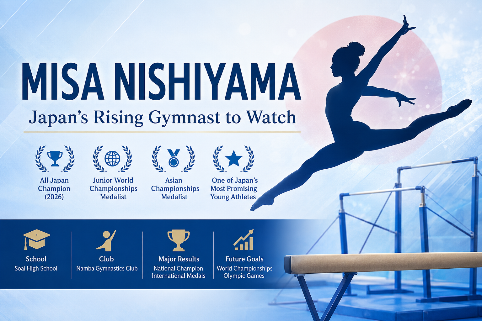 Who Is Misa Nishiyama? Profile, School, Career, and Gymnastics Results