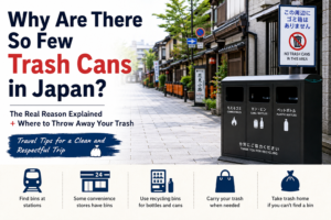 Why Are There So Few Trash Cans in Japan? Reasons and Travel Tips