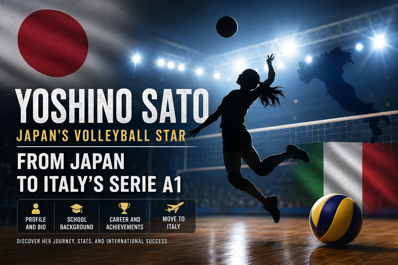 Who Is Yoshino Sato? Profile, Career, Height, School, and Volleyball Achievements